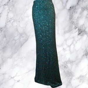 Michael Costello x REVOLVE Ambriela Skirt in Emerald
